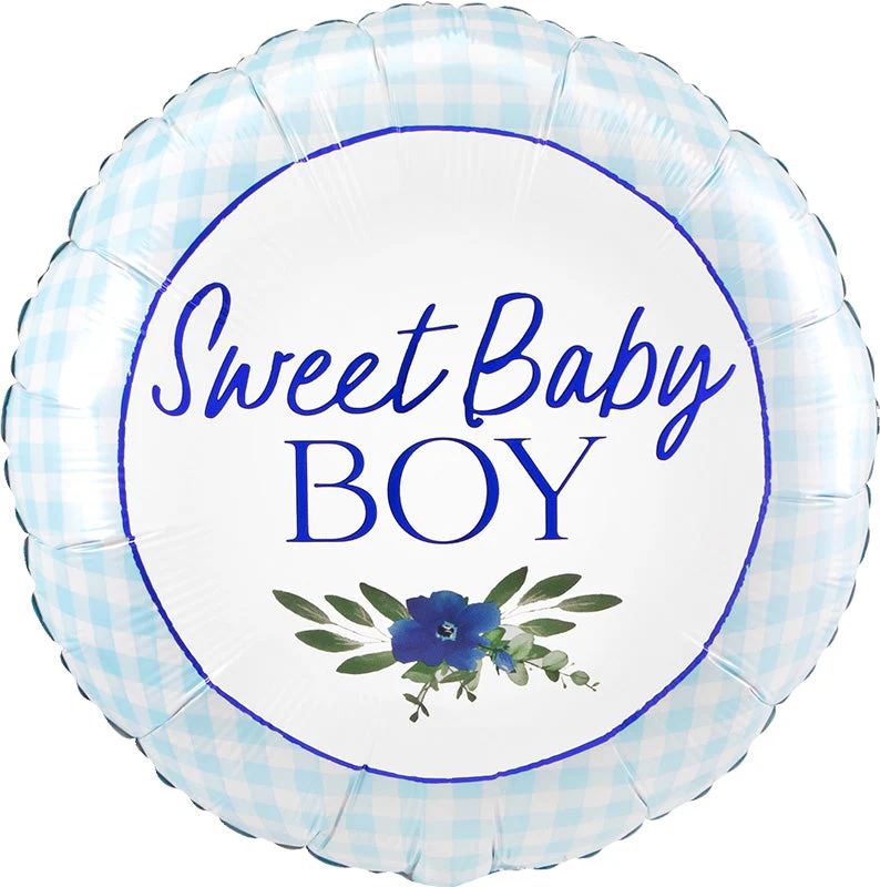 18" Baby in Bloom Foil Balloon