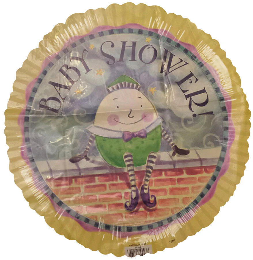 18" Baby Shower Humpty Dumpty Balloon