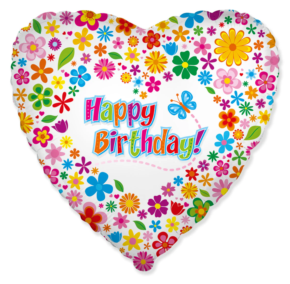 18" Birthday Springtime Foil Balloon