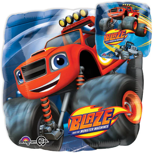 18" Blaze Balloon Packaged