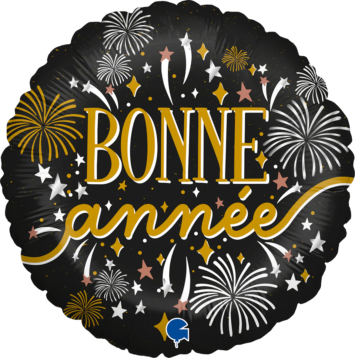 18" Bonne Année (French) Foil Balloon