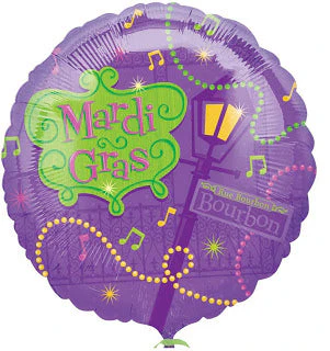 18" Bourbon Street Party Balloon