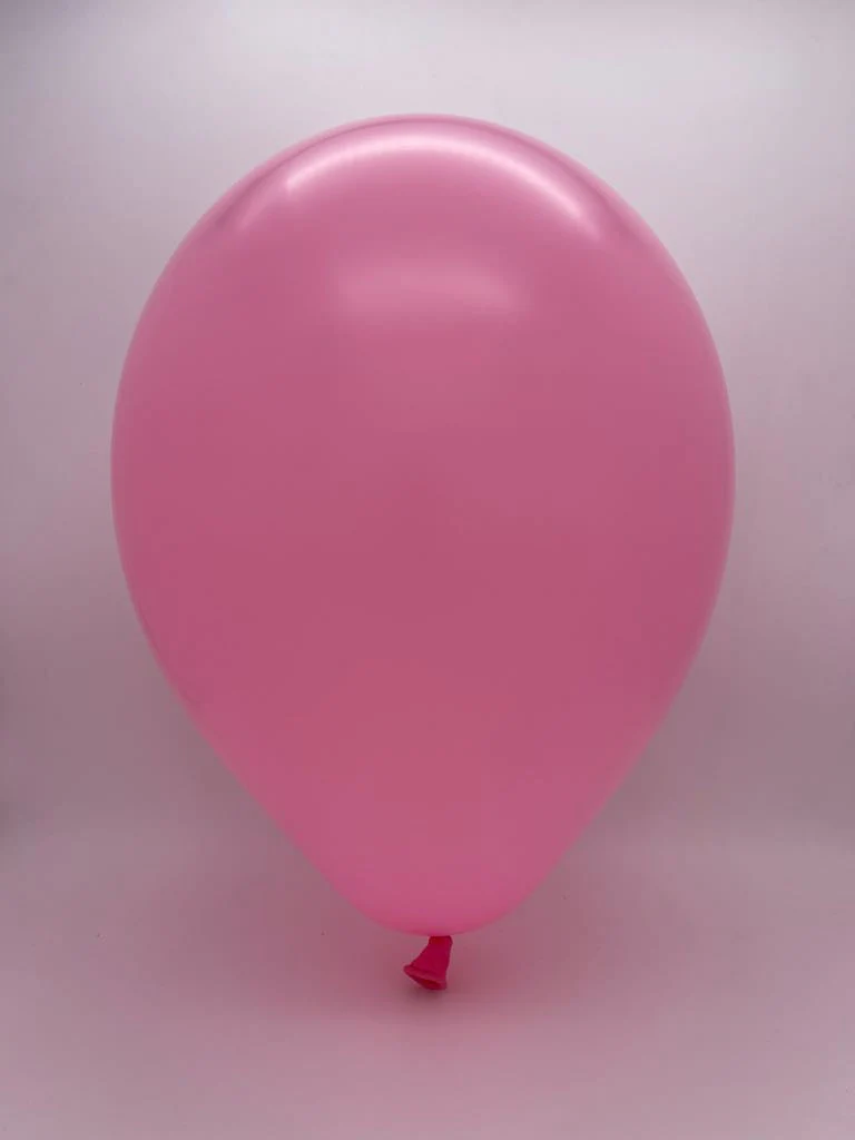 18" Deco Light Pink Decomex Latex Balloons (25 Per Bag) - Image 2