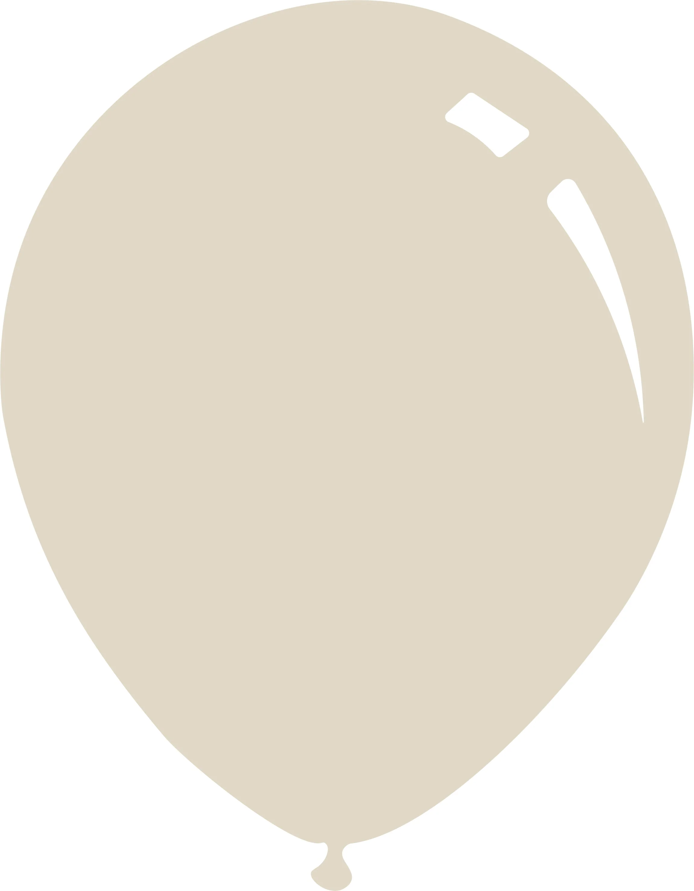 18" Deco Sand Decomex Latex Balloons (25 Per Bag)