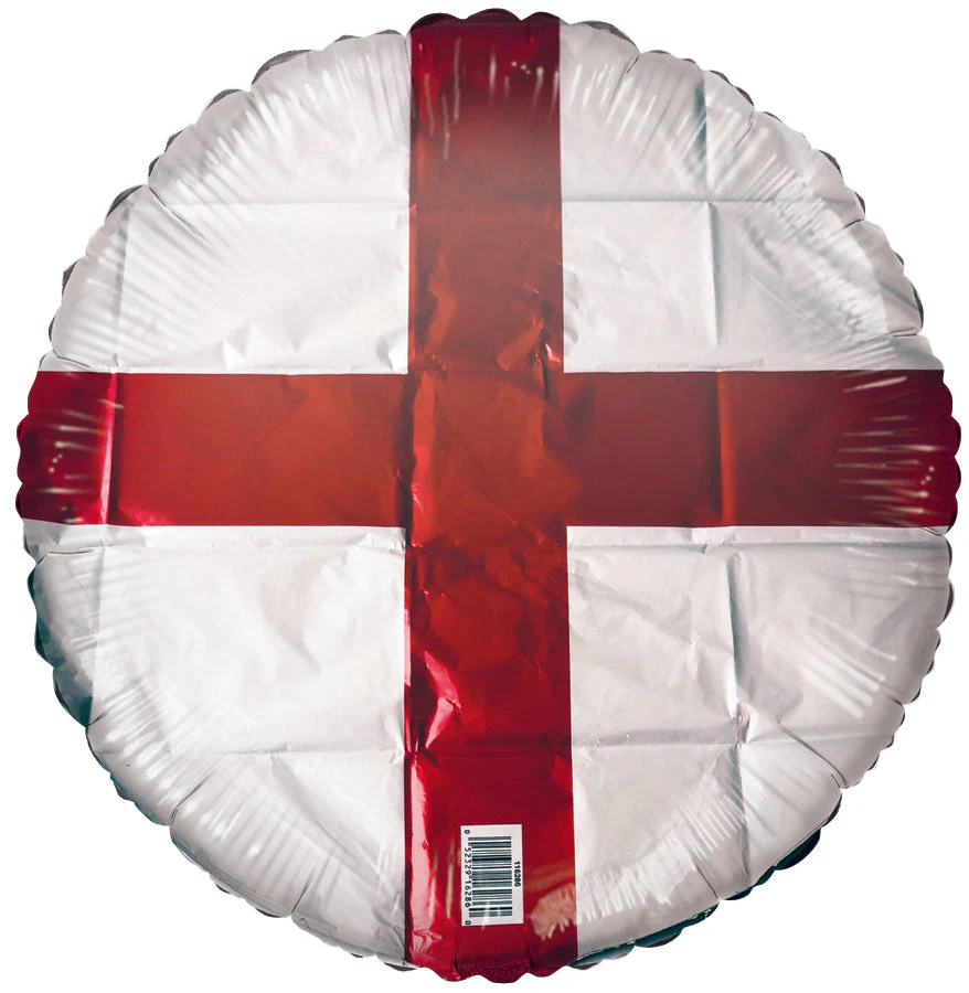 18" England Flag Foil Balloon