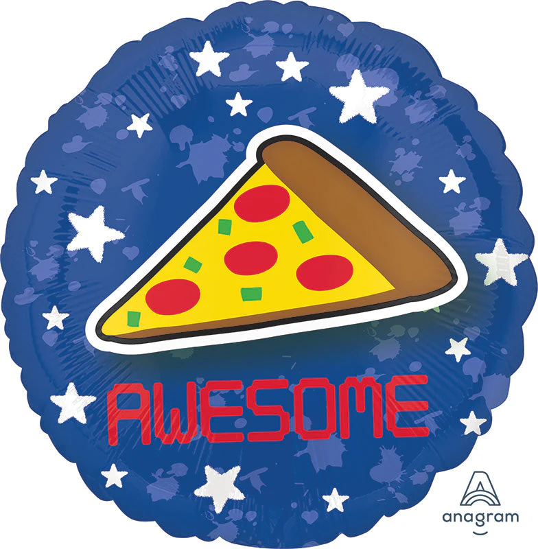 18" Epic Party Pizza Foil Balloon