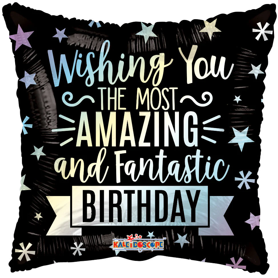 18" Fantastic Birthday Foil Balloon