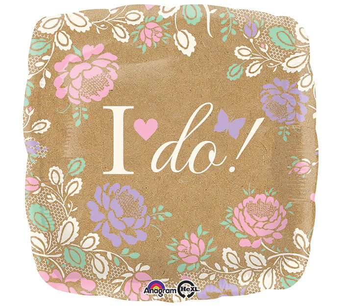 18" I Do Balloon