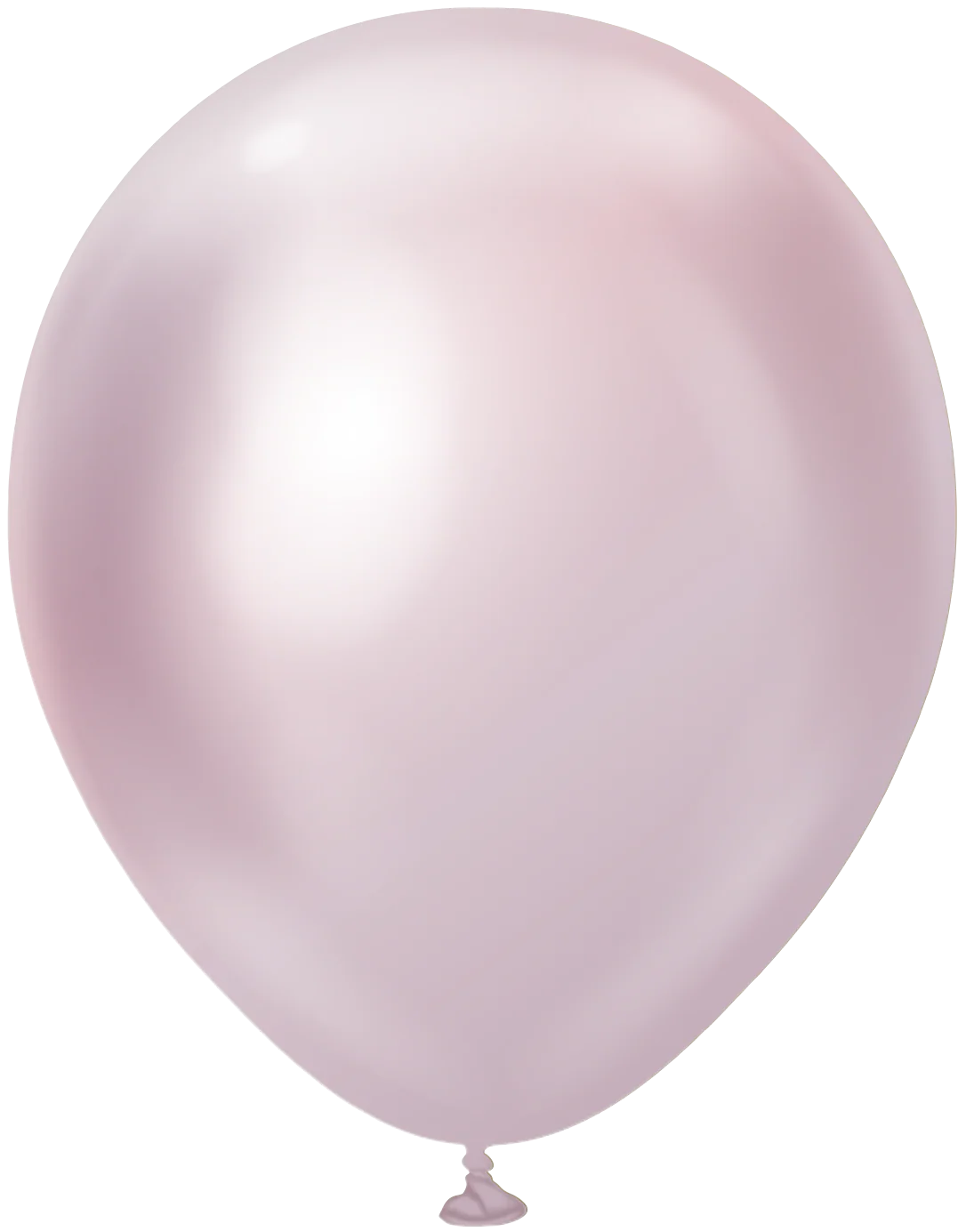 18" Kalisan Latex Balloons Mirror Pink Gold (25 Per Bag)