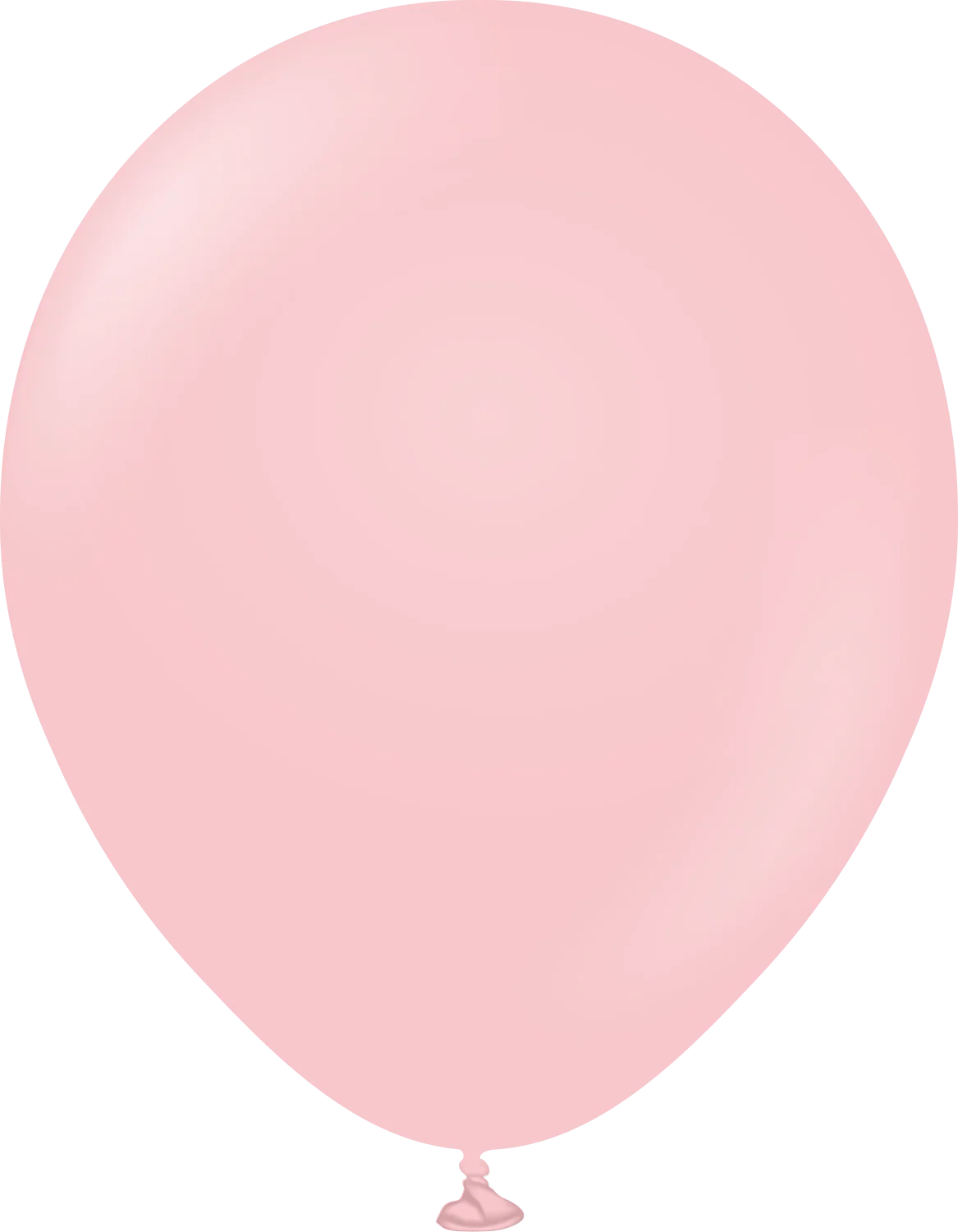 18" Kalisan Latex Balloons Pastel Matte Macaron Pink (25 Per Bag)