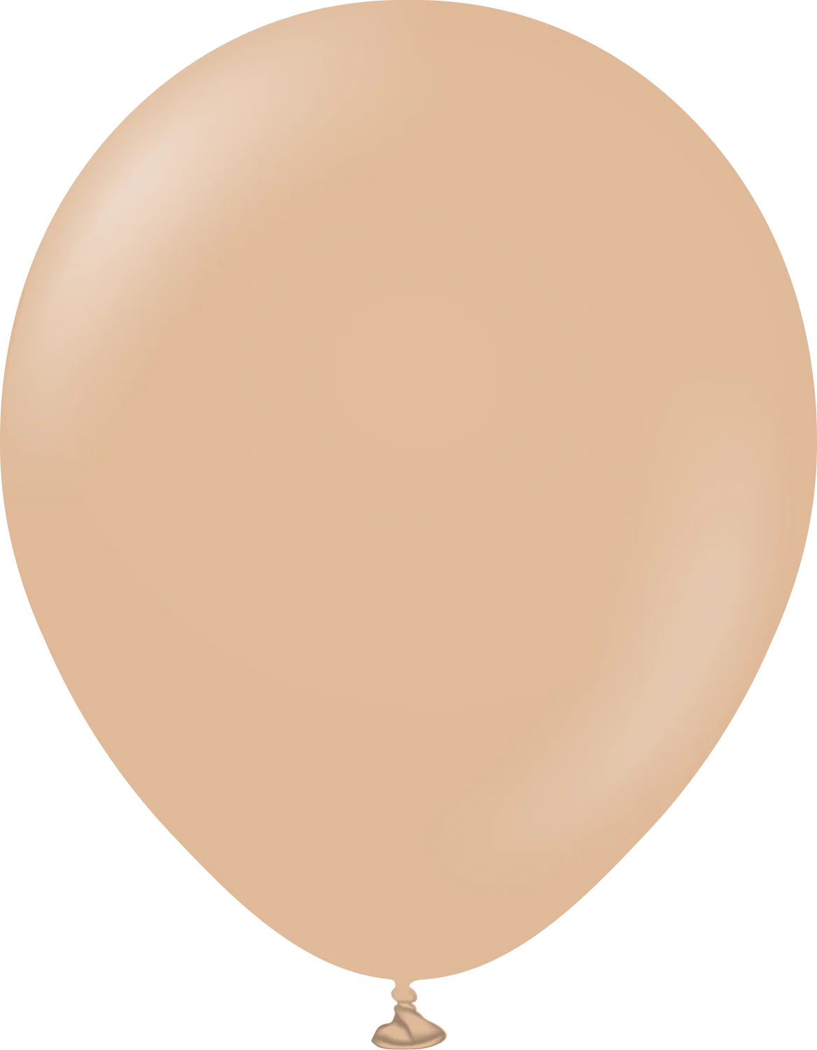 18" Kalisan Latex Balloons Retro Desert Sand (25 Per Bag)
