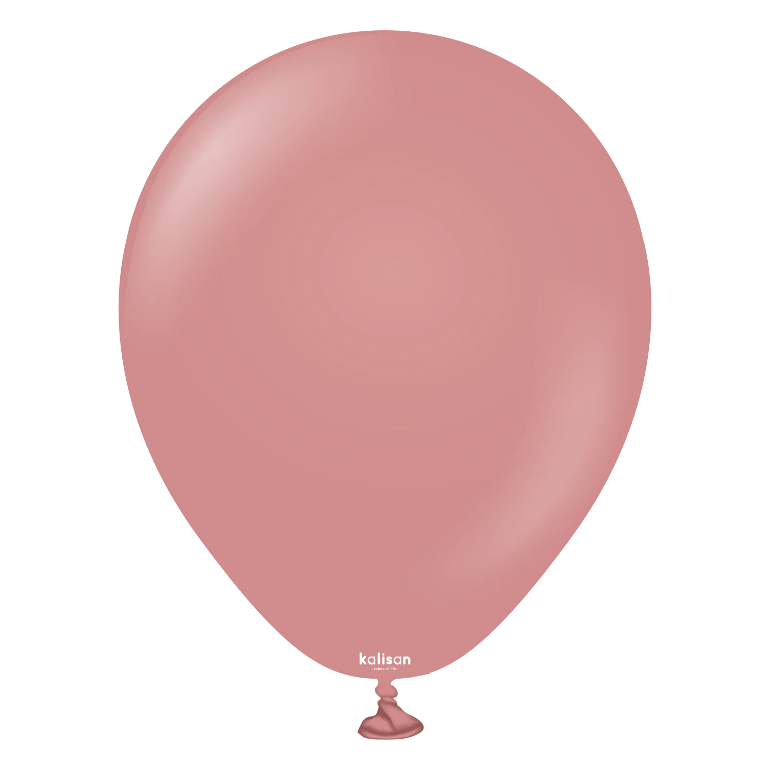 18" Kalisan Latex Balloons Retro Rosewood (25 Per Bag)