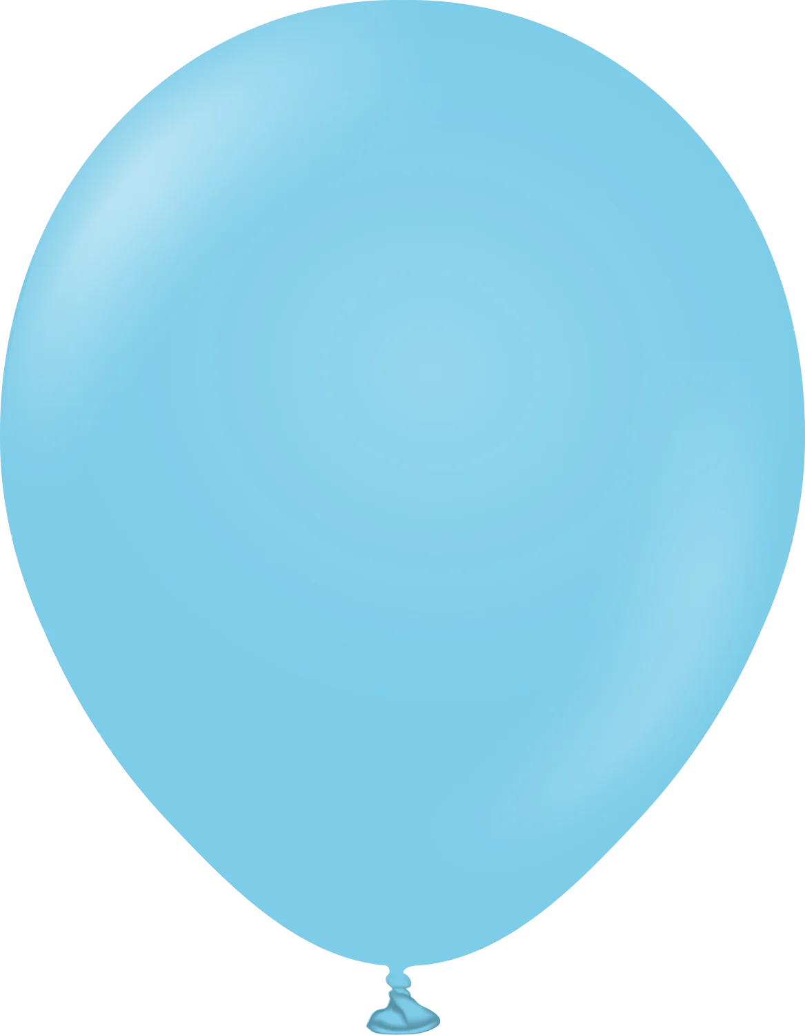 18" Kalisan Latex Balloons Standard Baby Blue (25 Per Bag)