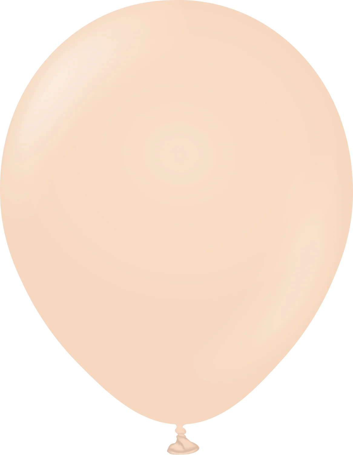 18" Kalisan Latex Balloons Standard Blush (25 Per Bag)