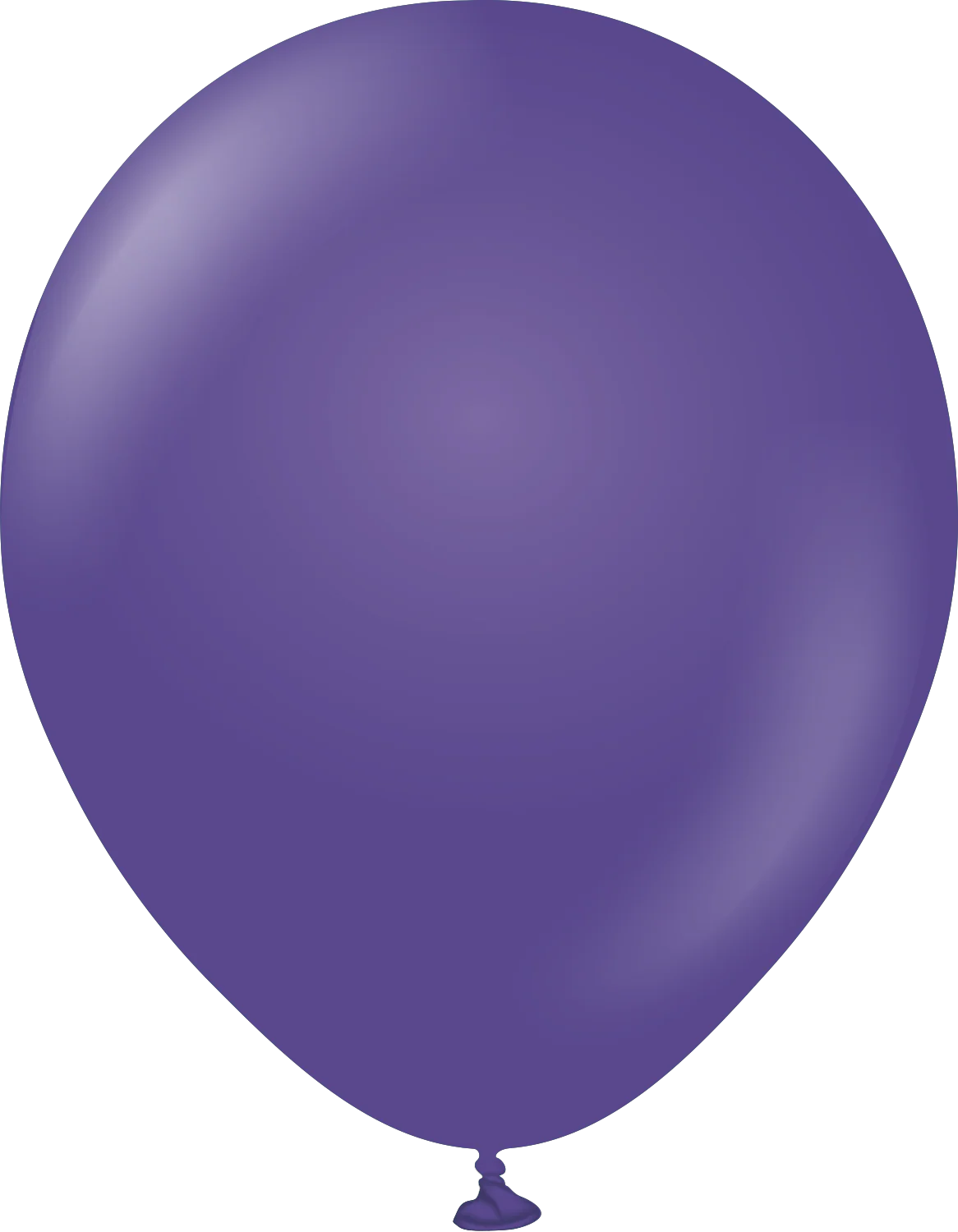 18" Kalisan Latex Balloons Standard Violet (25 Per Bag)