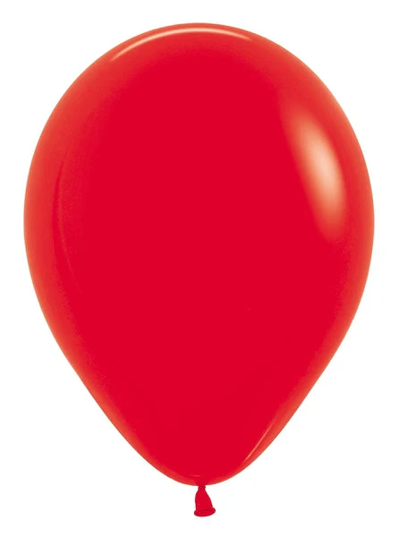 18" Latex Balloons (25 Per Bag) Fashion Red Sempertex/Betallatex