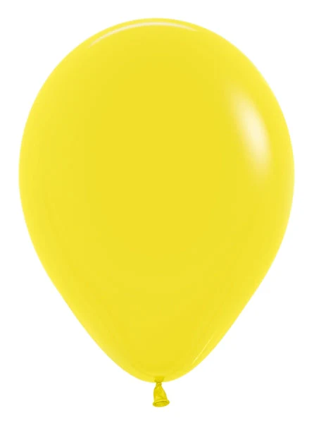 18" Latex Balloons (25 Per Bag) Fashion Yellow Sempertex/Betallatex