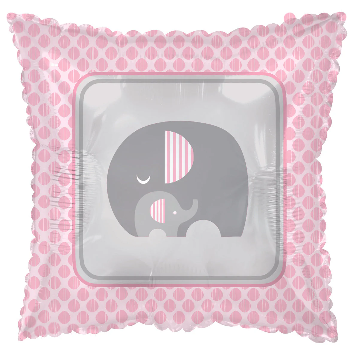 18" Lil Peanut Girl Elephant Foil Balloon