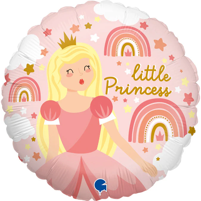 18" Little Princess Foil Balloon