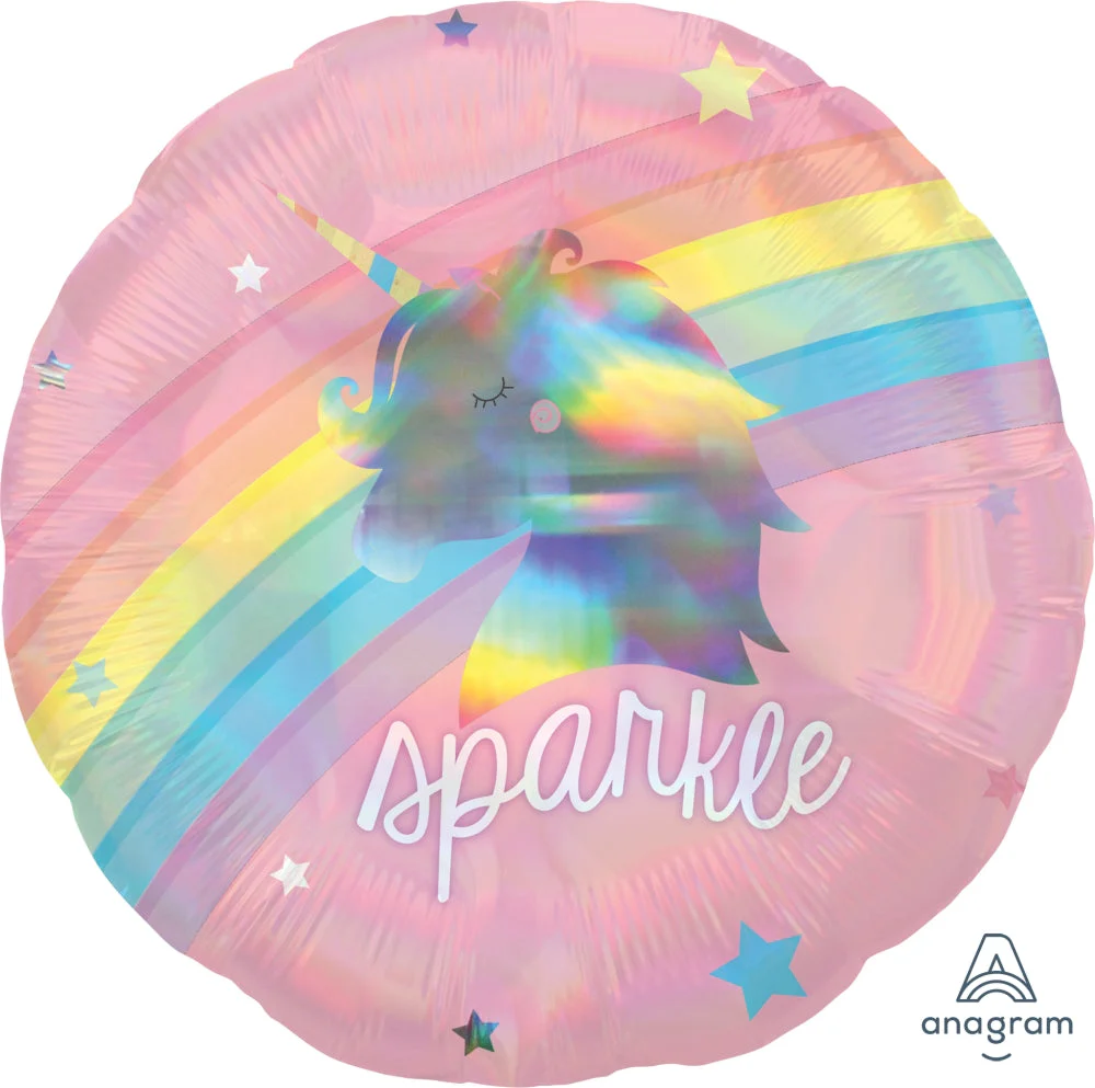 18" Magical Rainbow Foil Balloon