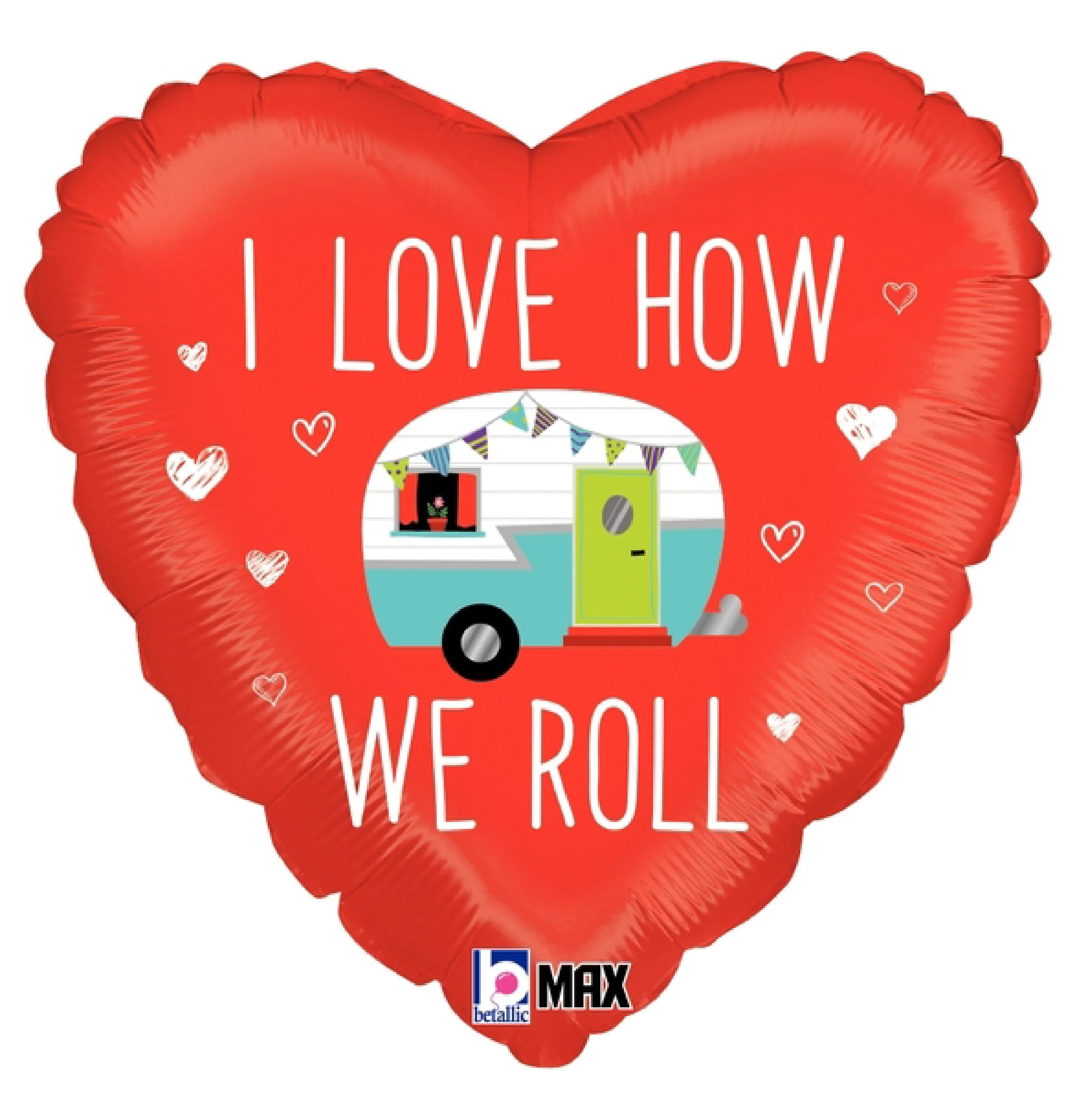 18" MAX Float Love How We Roll Camper Balloon