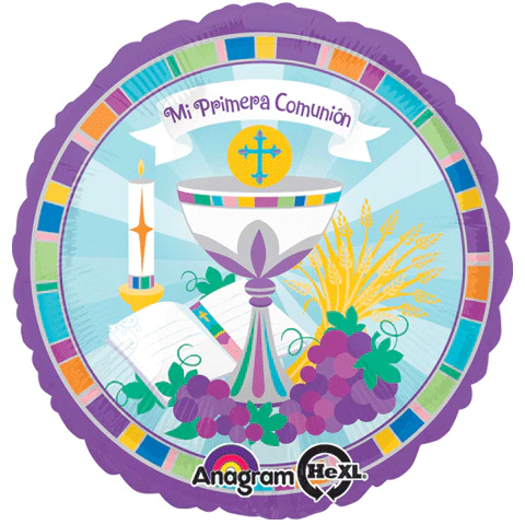 18" Mi Primera Comunion Balloon (Spanish)