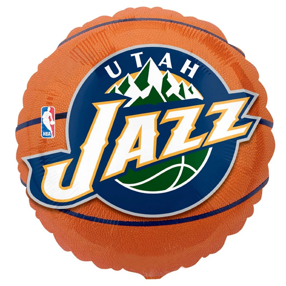 18" NBA Utah Jazz Basketball Balloon
