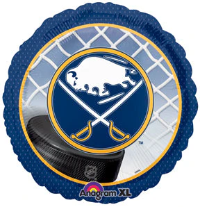 18" NHL Hockey Buffalo Sabres Mylar Balloon