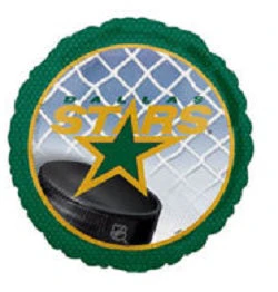 18" NHL Hockey Dallas Stars Balloon
