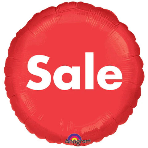 18" P.O.P. Sale Balloon