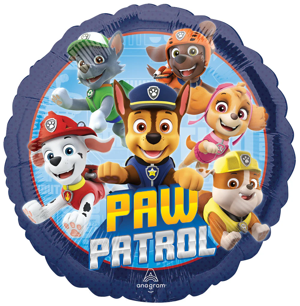 18" Paw Patrol Foil Balloon