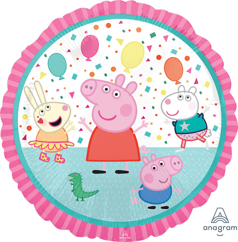 18" Peppa Pig Foil Balloon