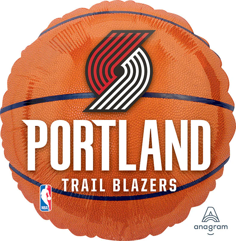 18" Portland Trail Blazers Foil Balloon