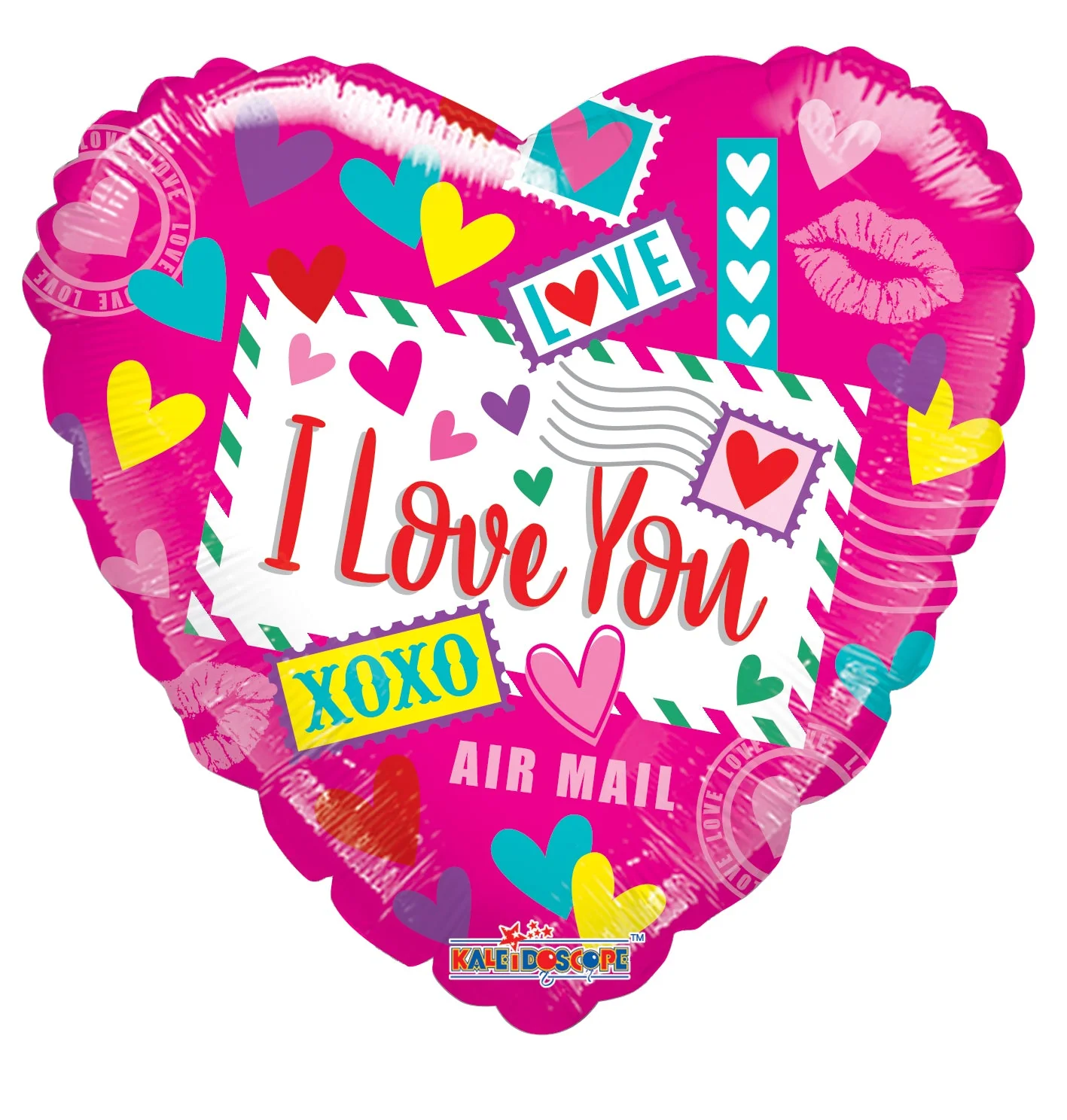 18" Psi I Love You Gellibean Balloon