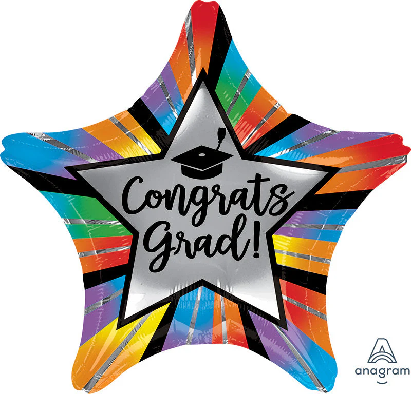 18" Radiant Grad Foil Balloon