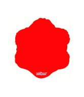 18" Red Flower Shape Balloon