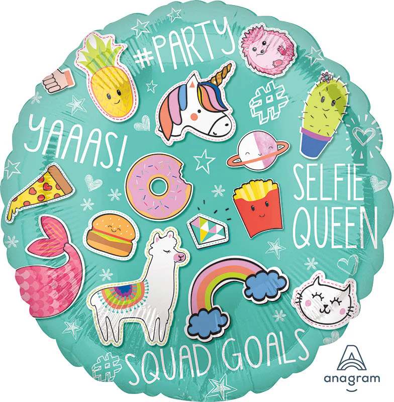 18" Selfie Celebration Foil Balloon