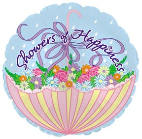 18" Showers of Happiness Balloon