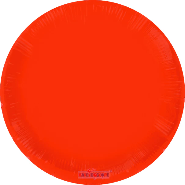 18" Solid Orange Neon Gellibean Balloon