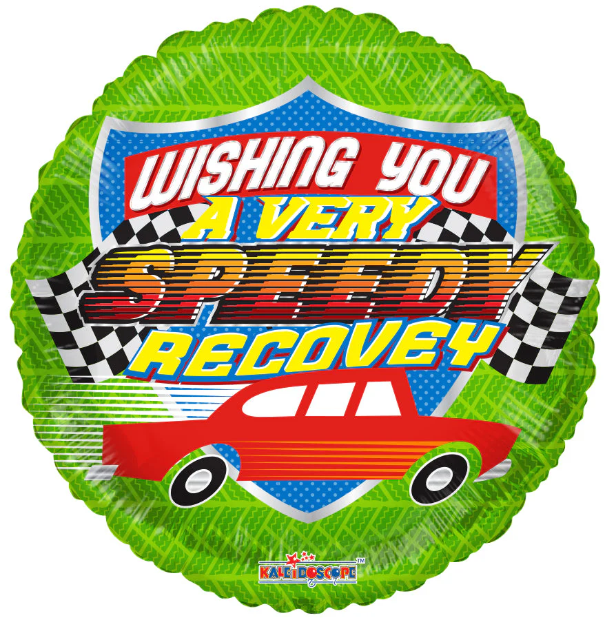 18" Speedy Recovery Foil Balloon