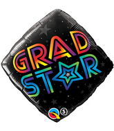 18" Star Grad Balloons