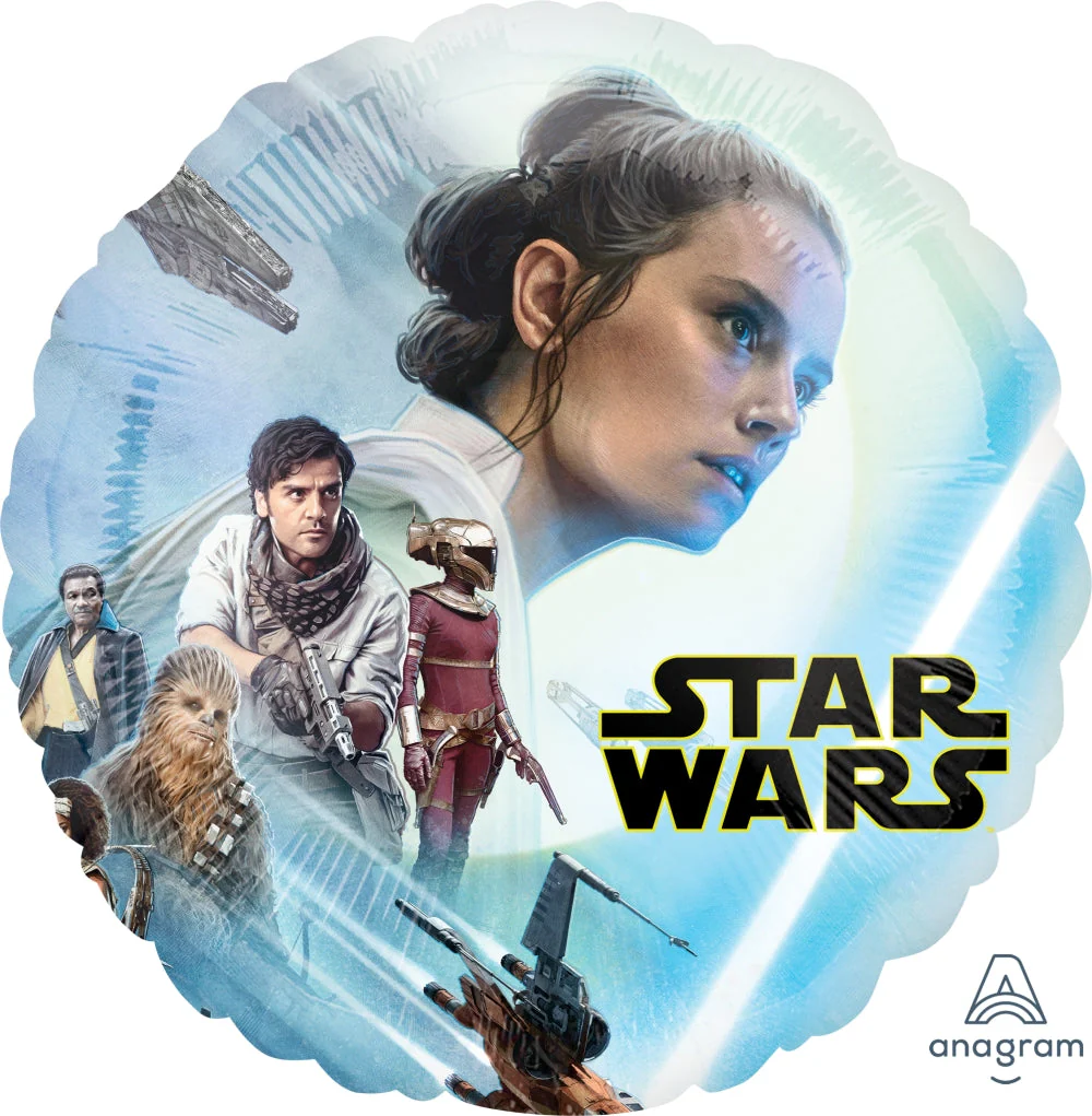 18" Star Wars Episode Rise of Skywalker Foil Balloon