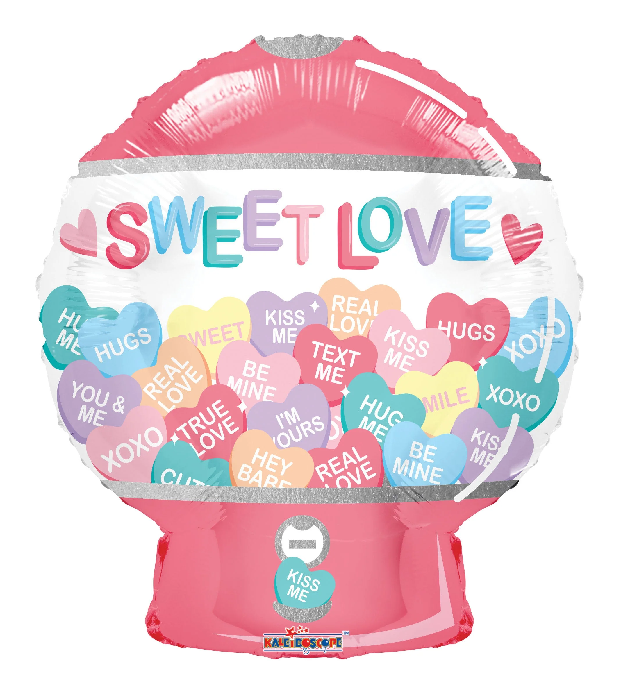 18" Sweet Love Candy Machine Gellibean Balloon