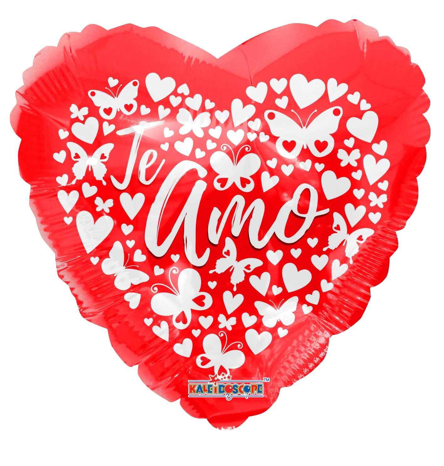 18" Te Amo Paper Cuts Foil Balloon (Spanish)
