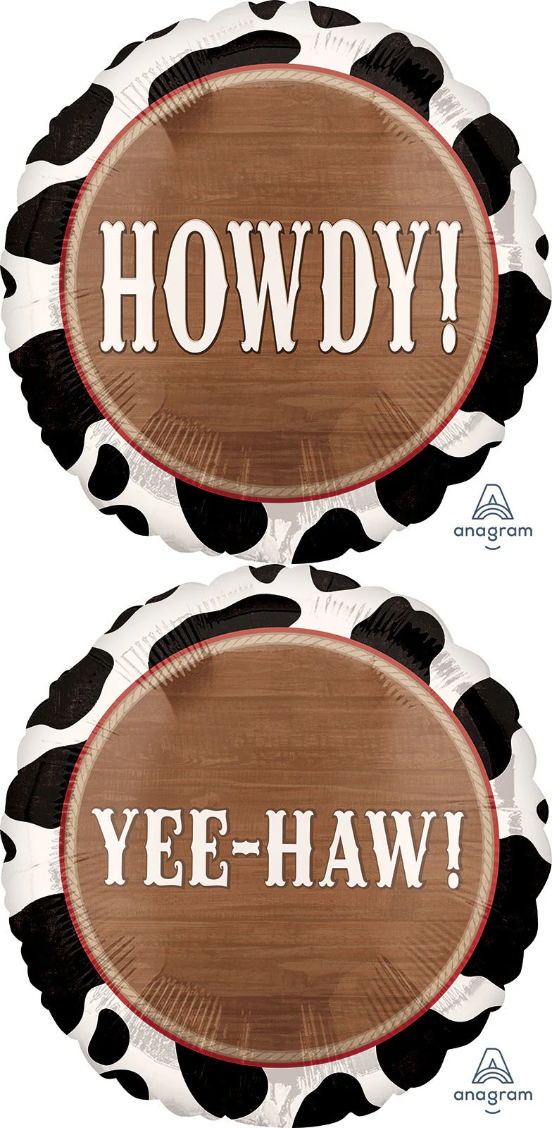 18" Yeehaw Foil Balloon