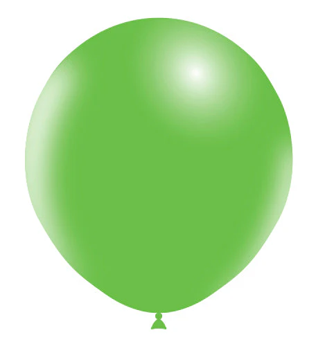 18" Balloonia Latex Balloons Professional Line Standard Apple Green (10 Per Bag)