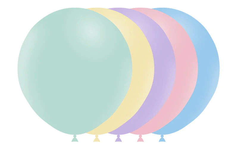 18" Balloonia Latex Balloons Professional Line Matte Assorted (10 Per Bag)