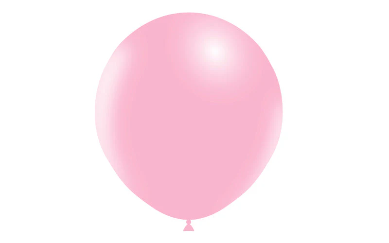 18" Balloonia Latex Balloons Professional Line Standard Baby Pink (10 Per Bag) - Image 3