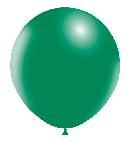 18" Balloonia Latex Balloons Professional Line Standard Forest Green (10 Per Bag)