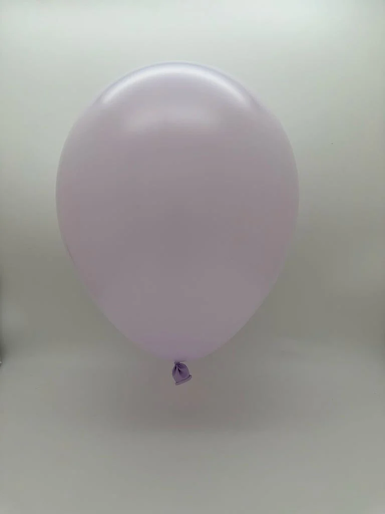 18" Balloonia Latex Balloons Professional Line Matte Lavender (10 Per Bag) - Image 2
